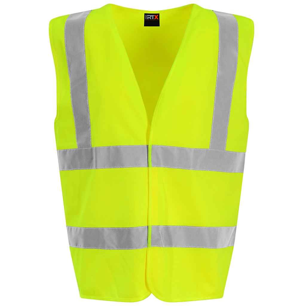 Workwear Hi Vis Vest - Personalised Workwear - Professional Hi Vis - Printed Hi Vis Vest