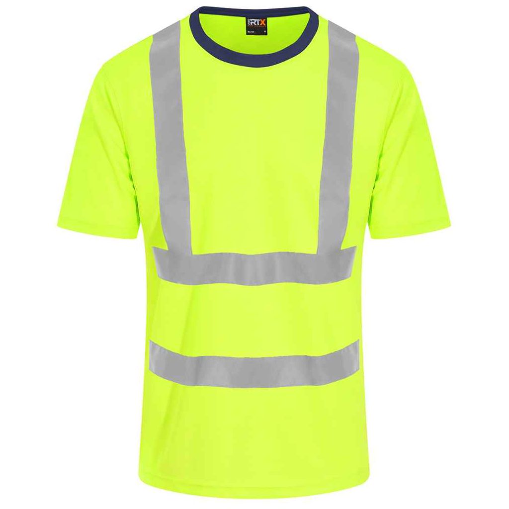 Workwear Hi Vis T-Shirt - Personalised Workwear - Professional Hi Vis T-Shirt - Printed Hi Vis T-Shirt