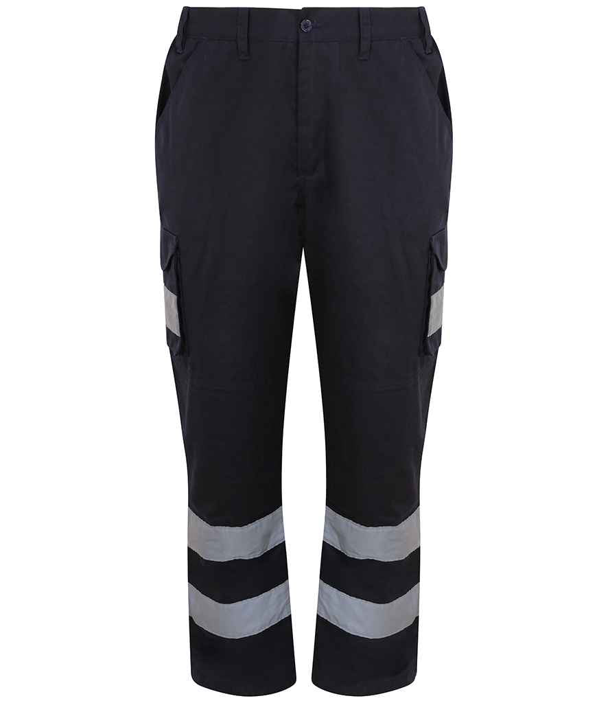 Workwear Hi Vis Cargo Trade Trousers - Workwear - Professional Work Hi Vis Trousers