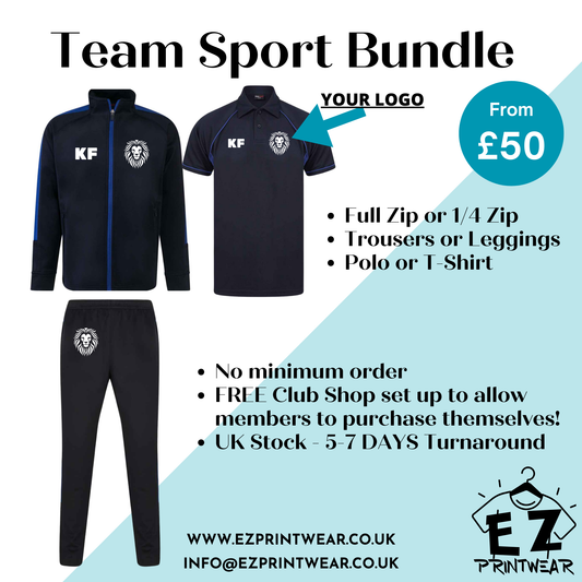 Teamwear - Sports Tracksuit Bundle - Tracksuit and Top Bundle - Ultimate Team Bundle