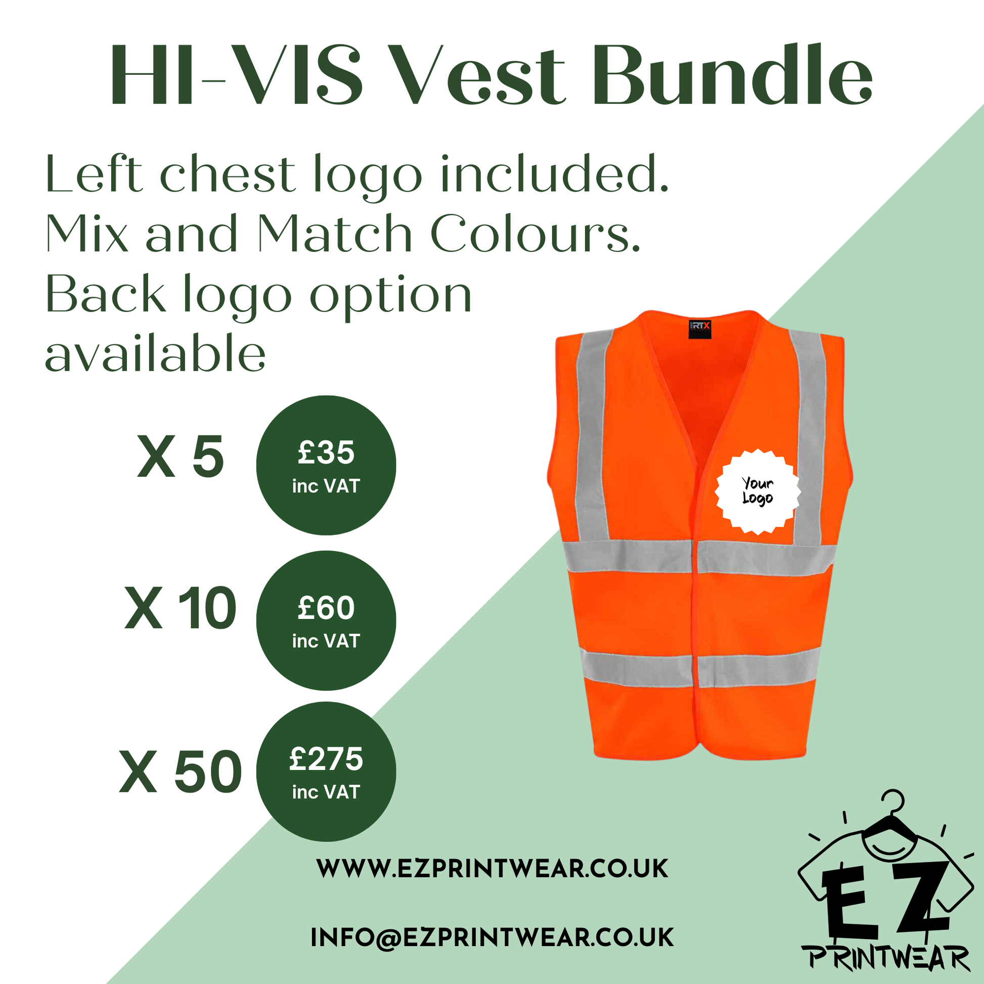 Hi-Vis vest High visibility vest Safety vest Reflective workwear Durable hi-vis vest Lightweight hi-vis vest Breathable safety vest Workwear for construction workers Hi-vis vest with pockets Affordable safety vest